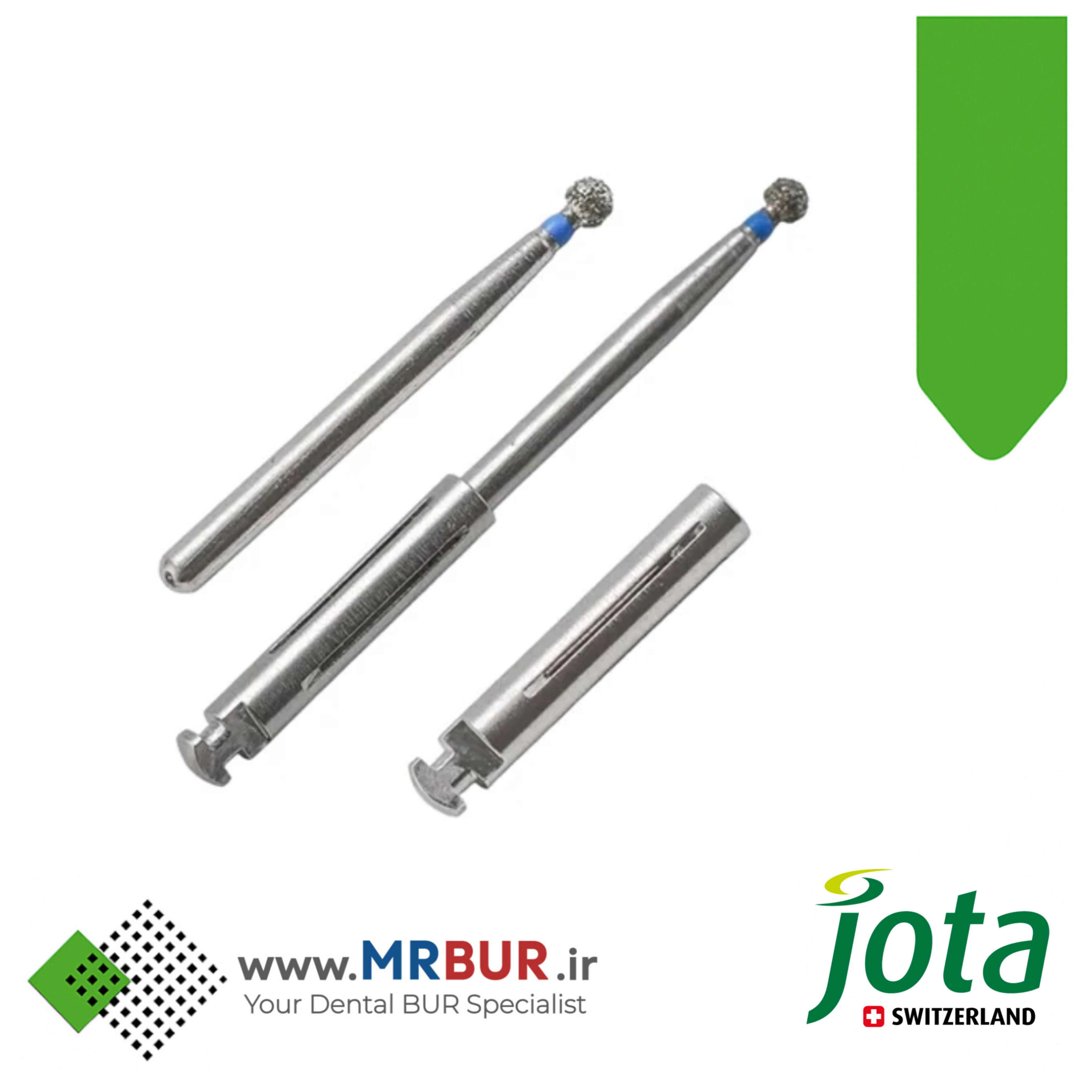 تبدیل فرز دندانپزشکی توربین به آنگل جوتا JOTA کد 372RF.RA