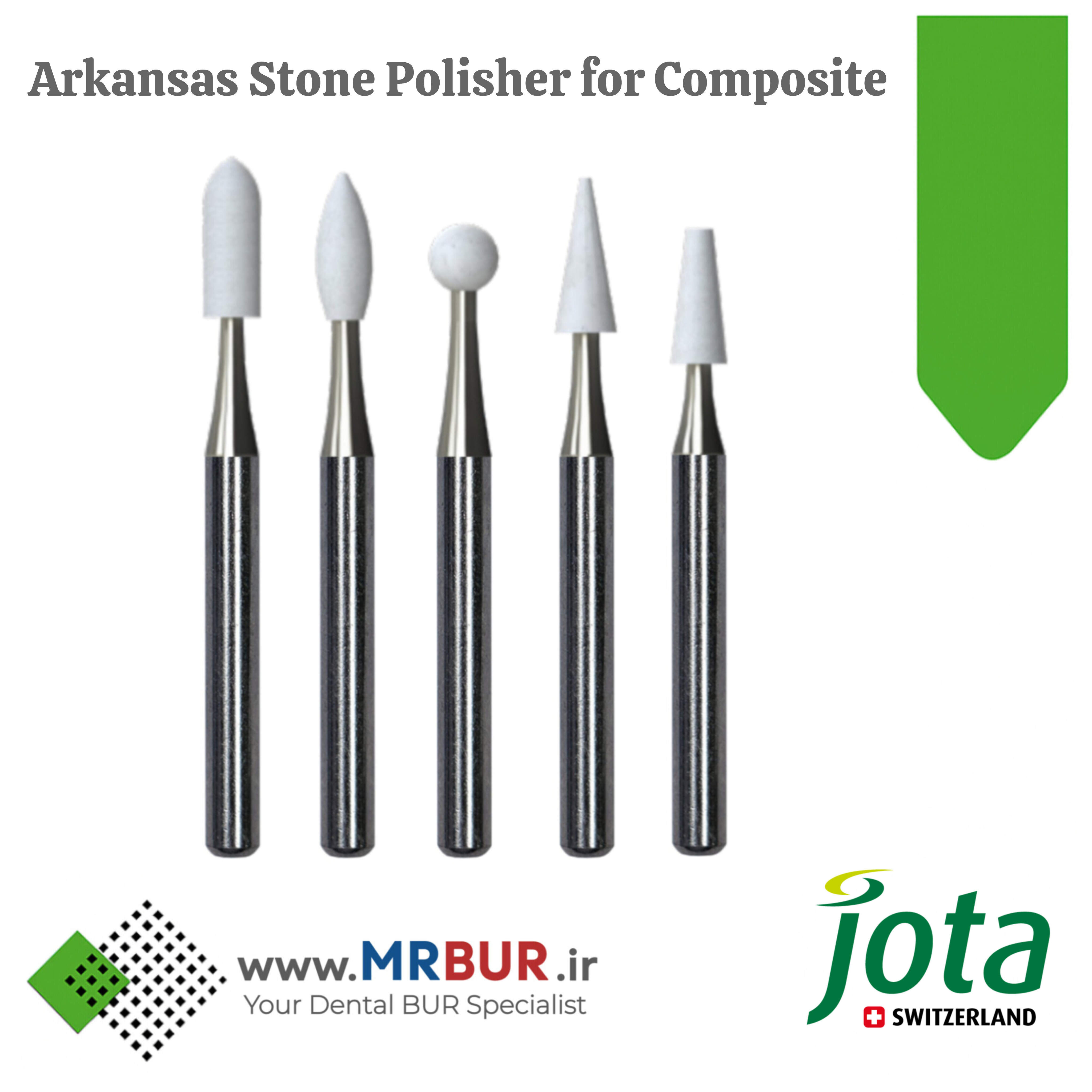 سنگ سفید آرکانزاس دندانپزشکی مخصوص توربین جوتا JOTA