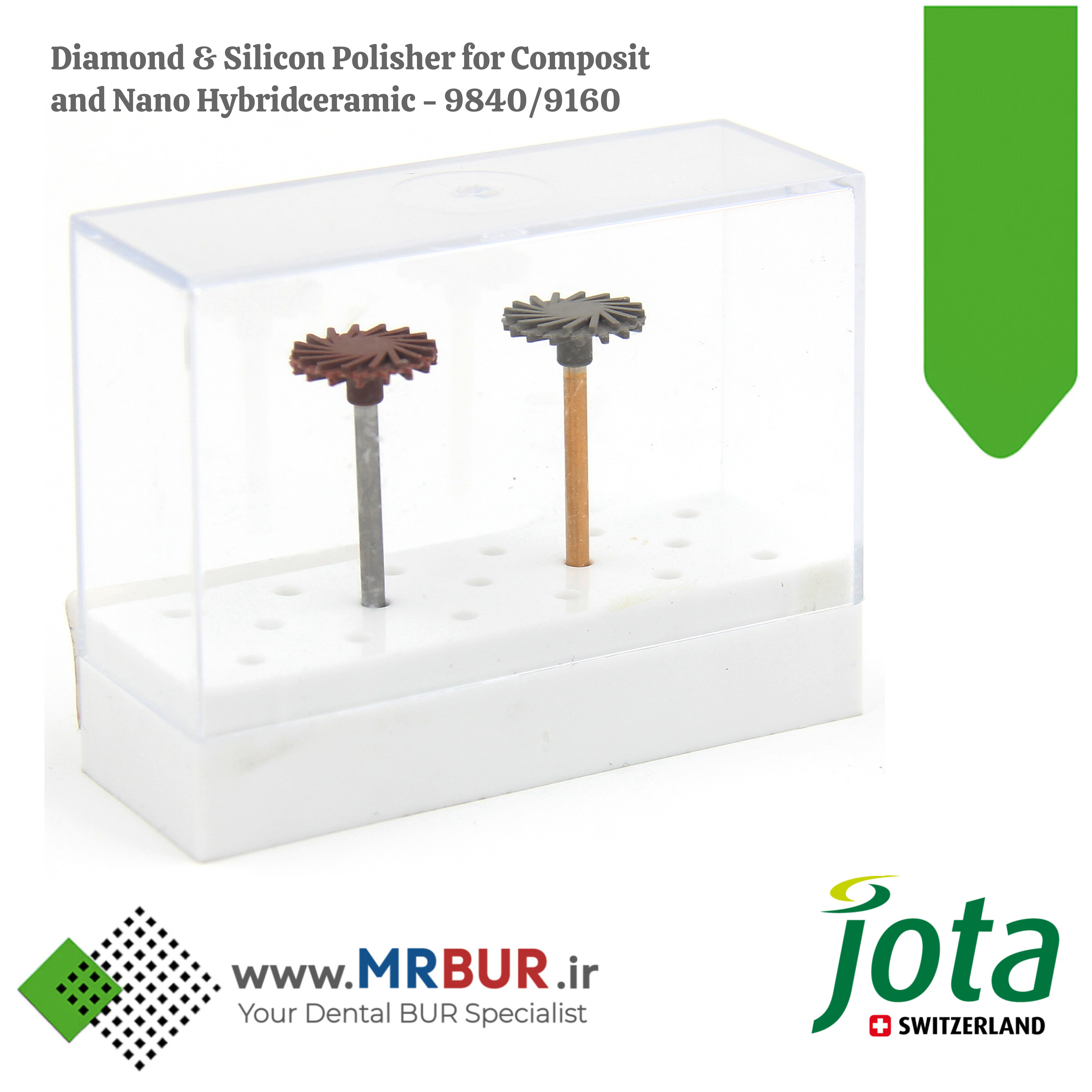 کیت دیسک خورشیدی پرداخت متال دندانپزشکی مخصوص هندپیس جوتا JOTA کد 9840