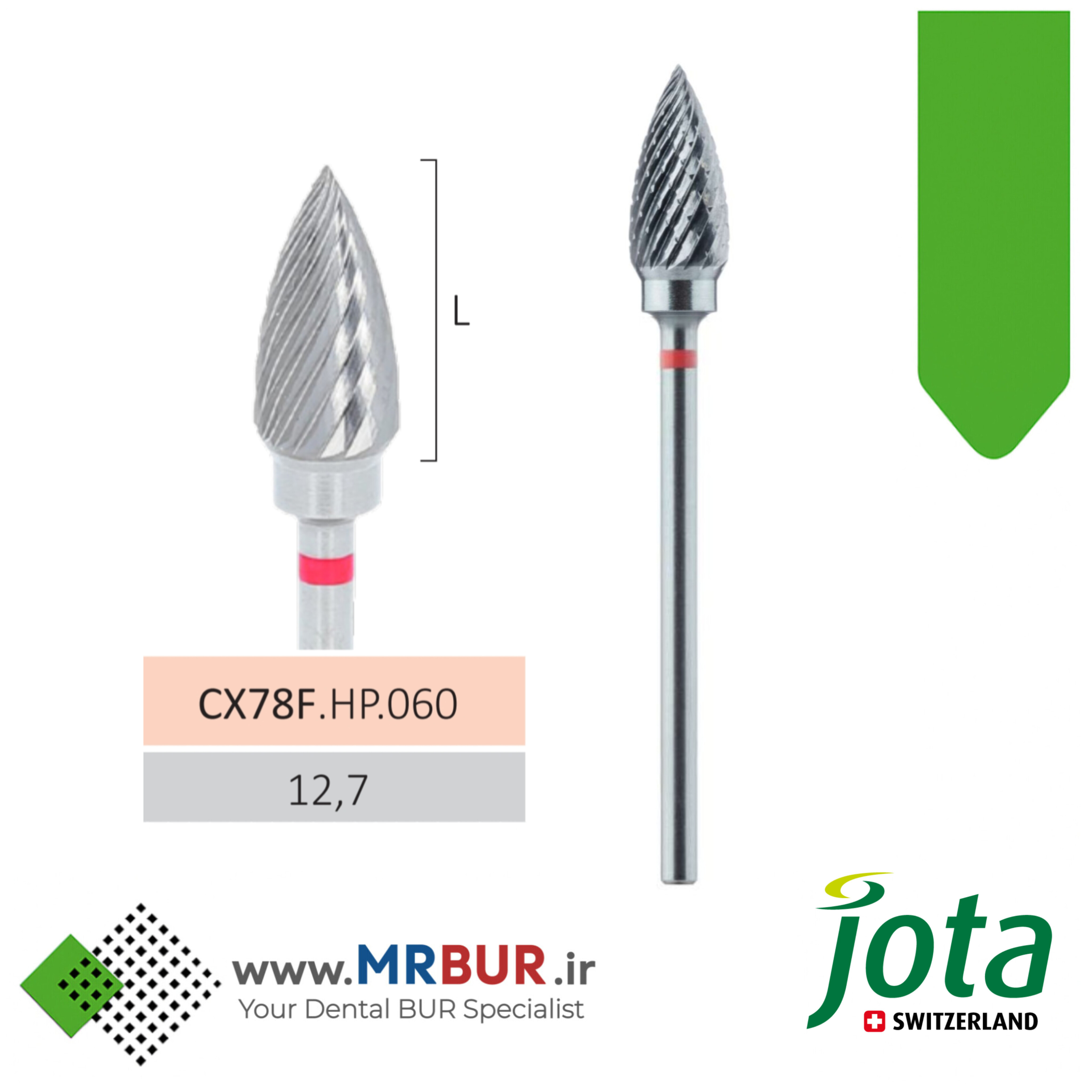 فرز آکریل بِر دور قرمز مخصوص هندپیس جوتا JOTA کد CX78F.HP