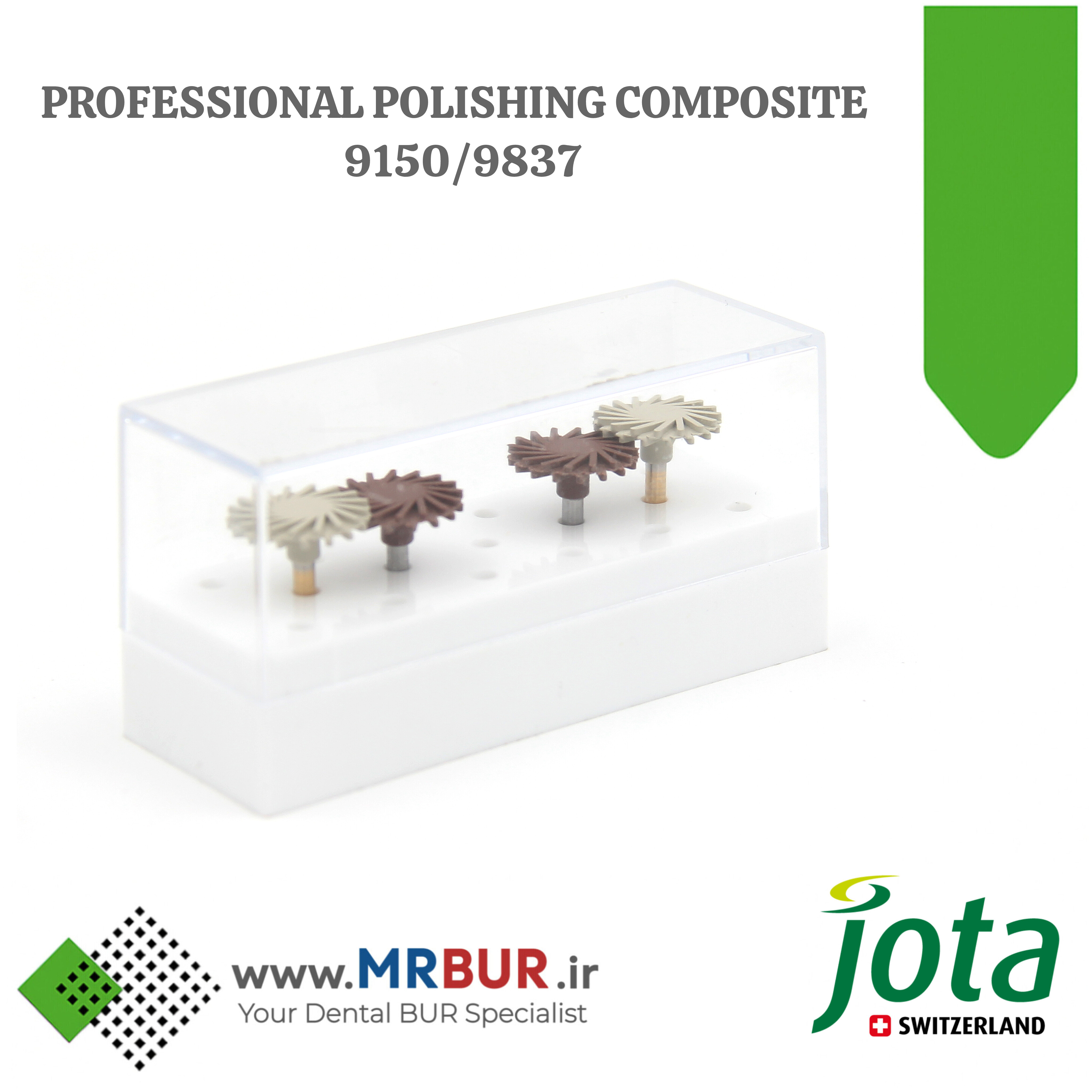 کیت دیسک خورشیدی پرداخت کامپوزیت دندانپزشکی مخصوص آنگل جوتا JOTA